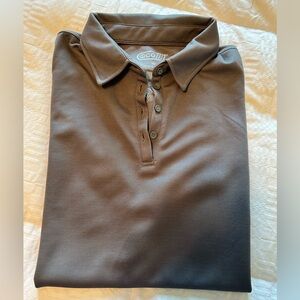 Eco short sleeve gray polo